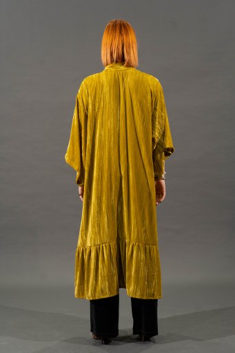 KIMONO VELVET ICE LIME 
