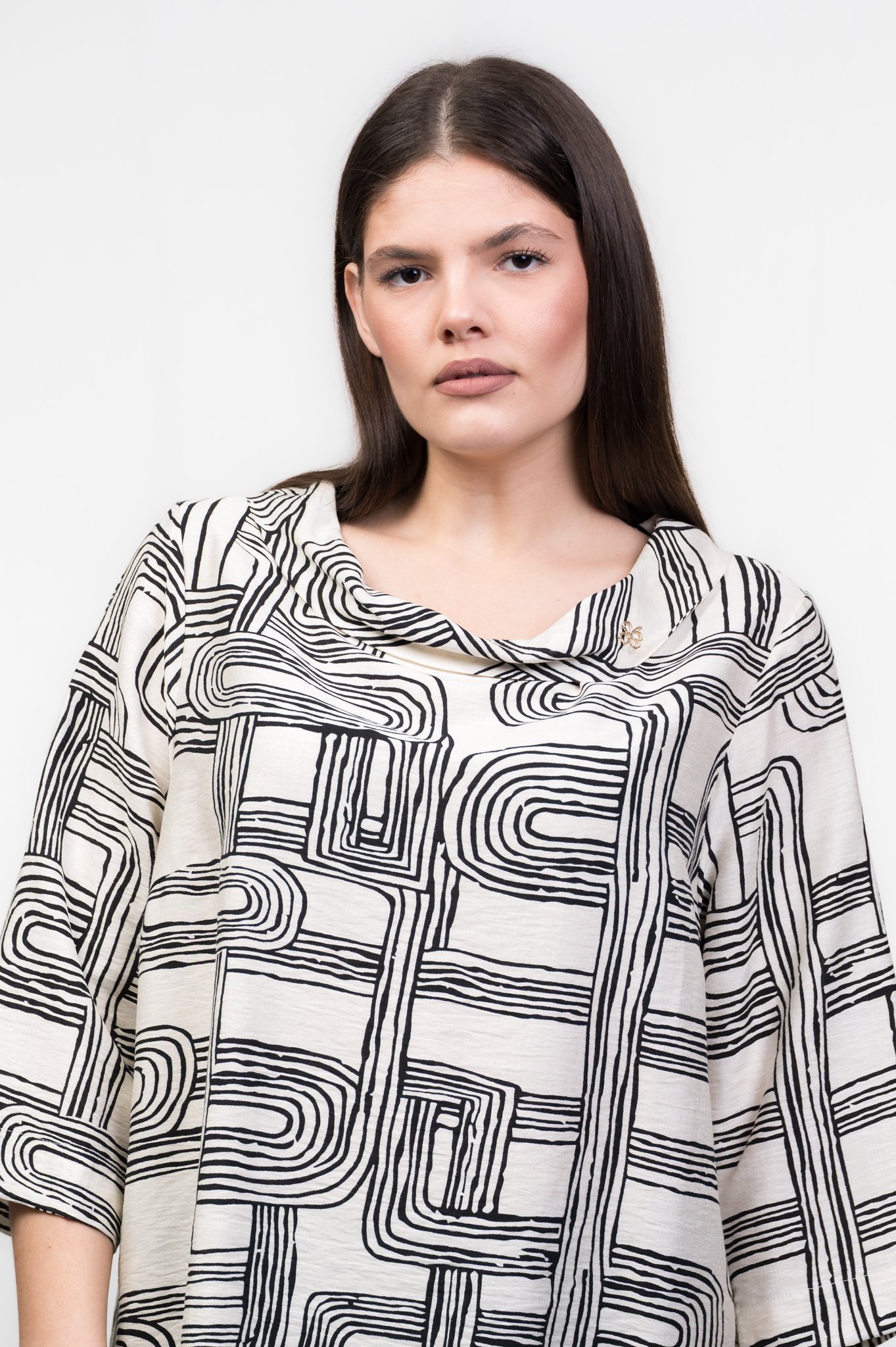 ΜΠΛΟΥΖΑ ΑΣΠΡ/ΡΗ ΜΕ ΞΕΧ.ΓΙΑΚΑ