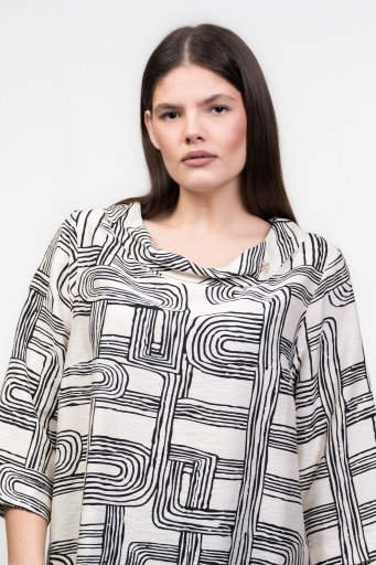 ΜΠΛΟΥΖΑ ΑΣΠΡ/ΡΗ ΜΕ ΞΕΧ.ΓΙΑΚΑ