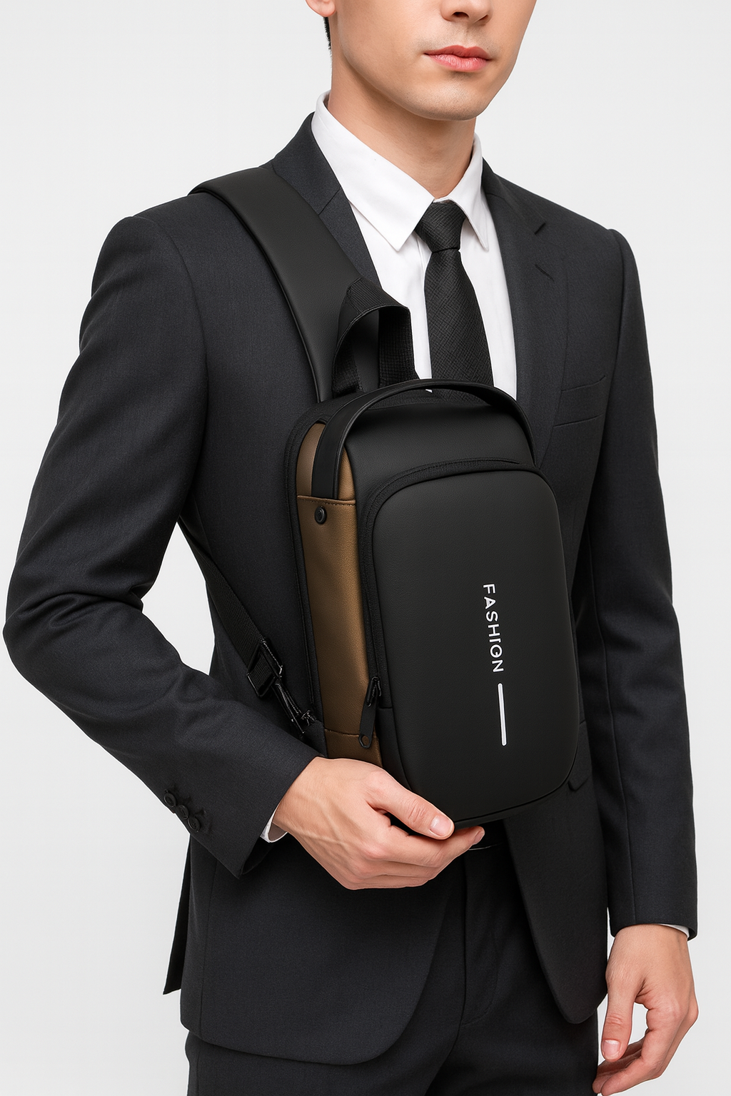 Τσάντα Αντικλεπτική Μοτοσυκλέτας με Κλειδαριά, Μετατρέψιμη Τσάντα Ώμου, Φερμουάρ & Αντικλεπτικό Διαμέρισμα, Ρυθμιζόμενος Ιμάντας, Θήκη για Κινητό/Τάμπλετ - Για Μετάβαση, Ταξίδια, Μοτοσικλέτα