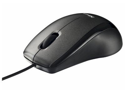 TRUST CARVE - USB Optical Mouse - Μαύρο