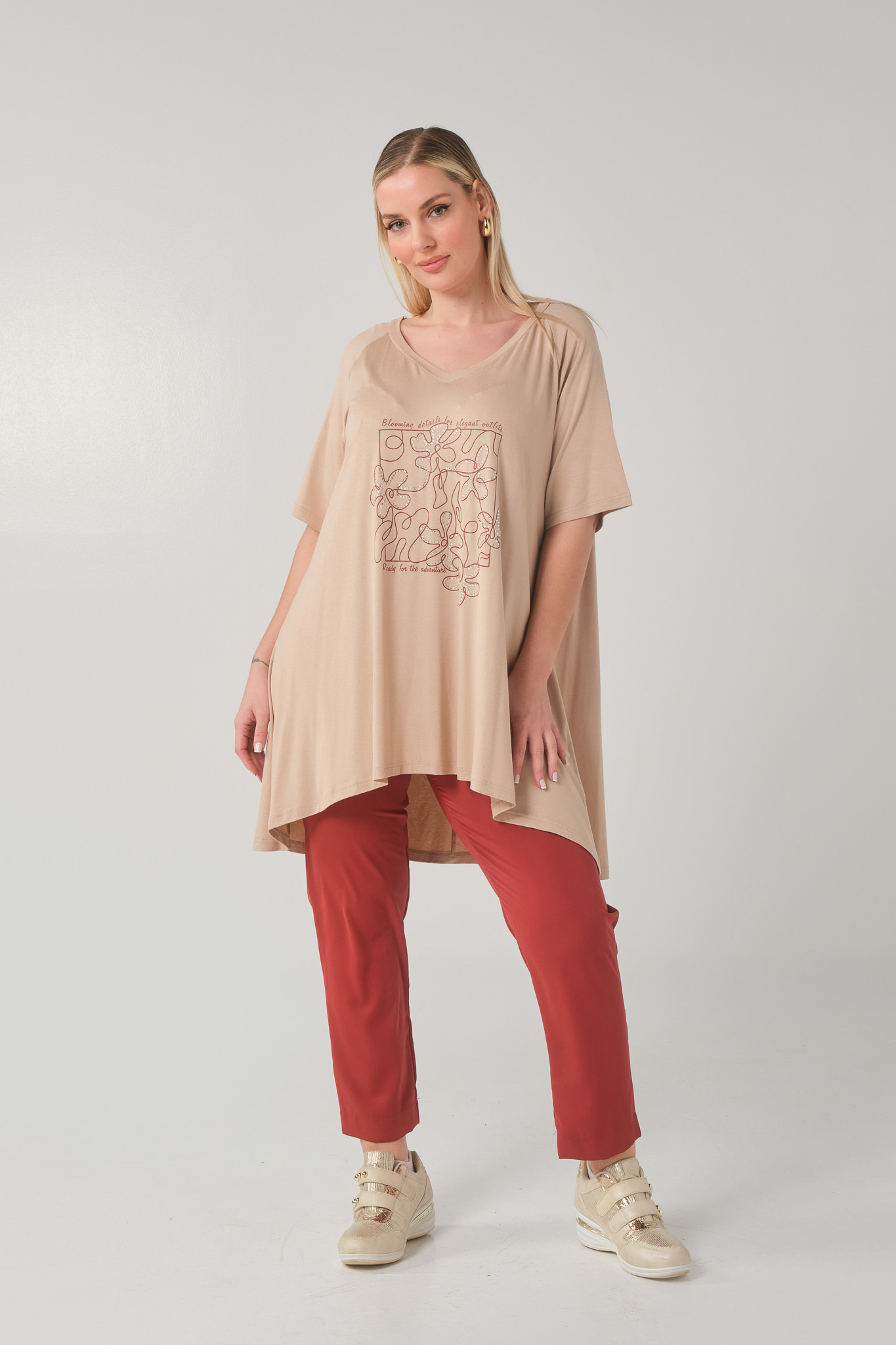 Μπλούζα (μπλουζοφόρεμα) Viscose