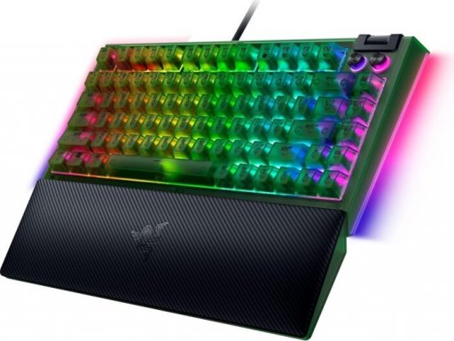 Razer BlackWidow V4 Gaming 75% Razer Orange RGB (Αγγλικό US) Phantom Green Edition