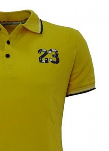 Μπλουζάκι POLO  σε κίτρινο χρώμα