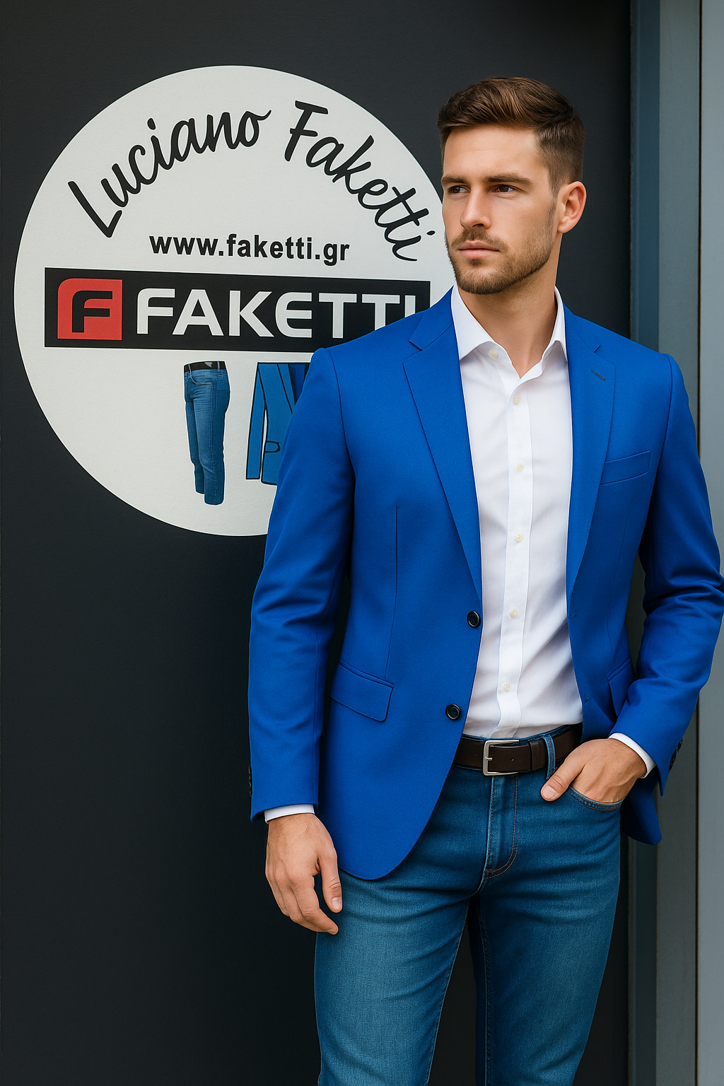 Σακακι Ανδρικό ρουα ελληνικης κατασκευης