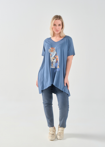 Μπλούζα (μπλουζοφόρεμα) Viscose