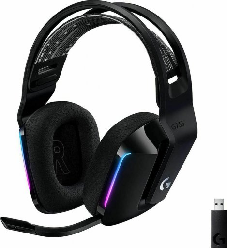 Logitech G733 Ασύρματο Over Ear Gaming Headset USB