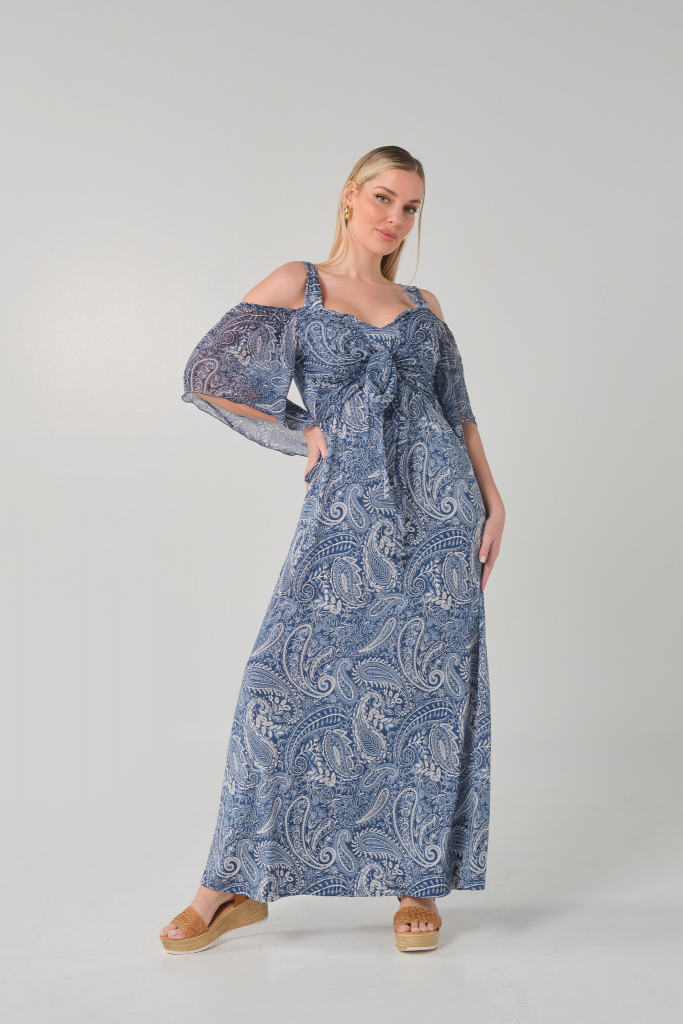 Φόρεμα μάξι σε Jersey