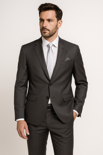 Κουστούμι MARCO MILANO in fashion Γκρί
