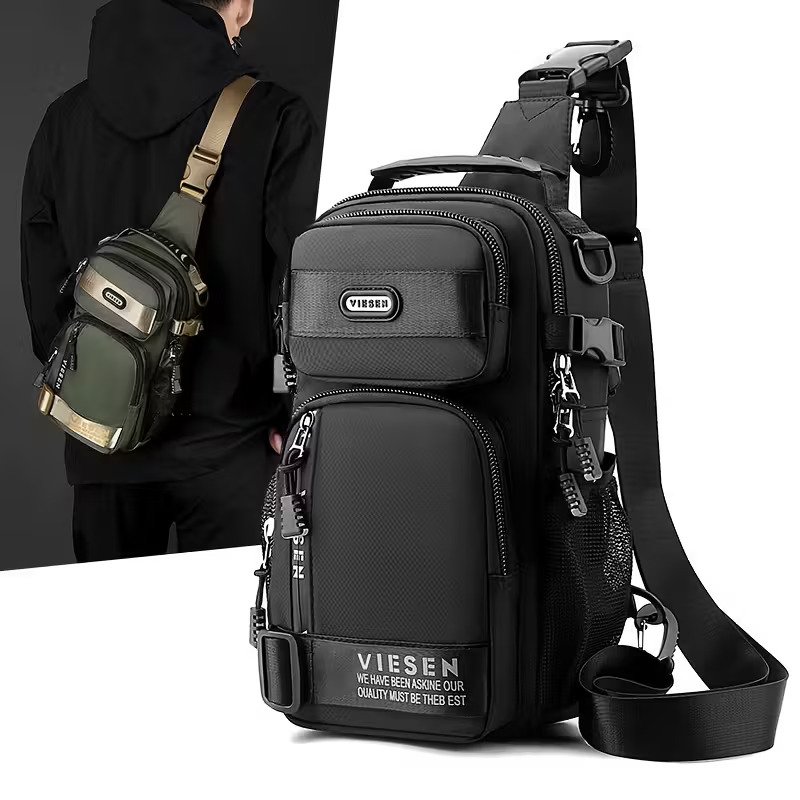 Τσάντα για ταξίδια και καθημερινή χρήση μέσης στήθους πλάτης