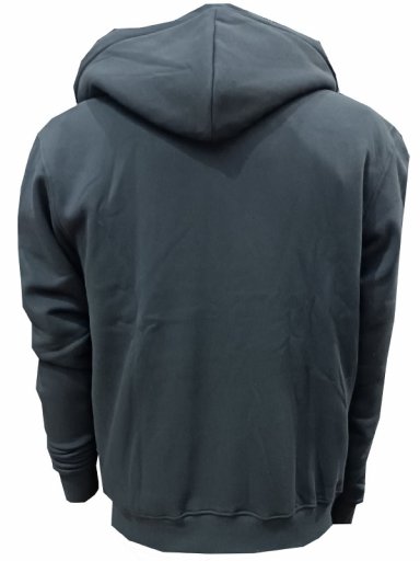 Ζακέτα φούτερ δικλονο super coton με κουκούλα BLUE BLACK