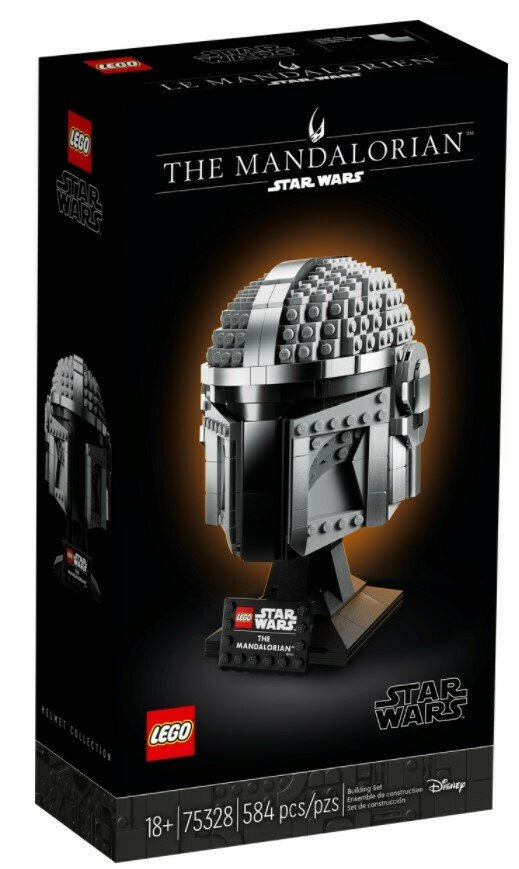 Lego Star Wars 75328 Mandalorian Helmet