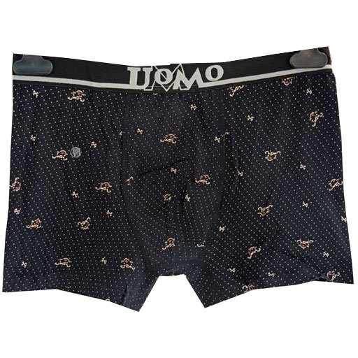 Μπόξερ BOXER βαμβακολυκρα cotton 95% pol 5 % μαυρο-μπλε- μπεζ-γκρί 