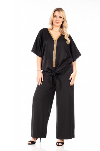 Μπλούζα Oversize σε Rayon ύφασμα
