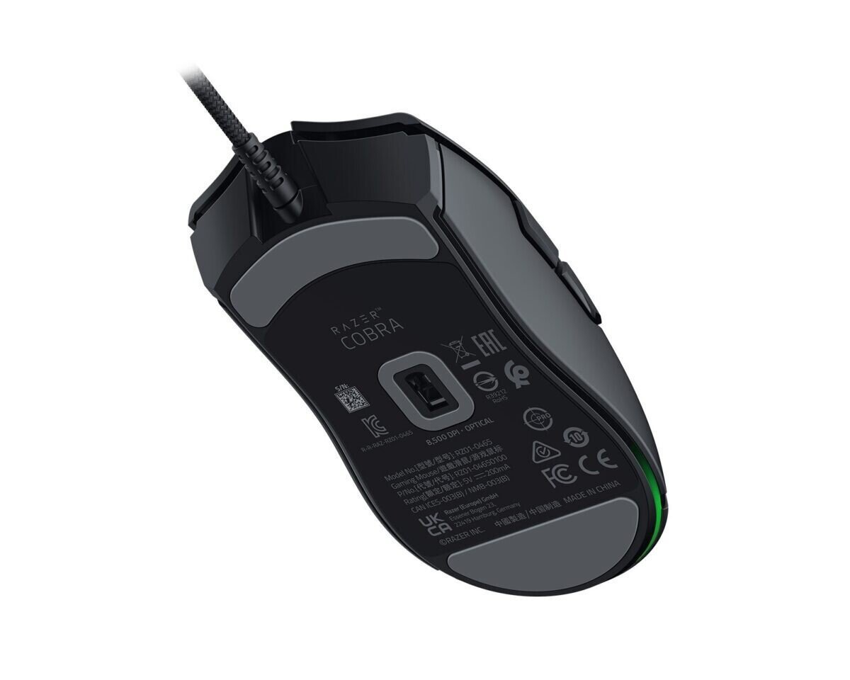 Razer Cobra - 56g Lightweight Gaming Mouse - Rgb Underglow - 
