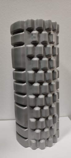 Hollow Foam Roller 13,5 x 33cm Κύλινδρος μασάζ Γκρι