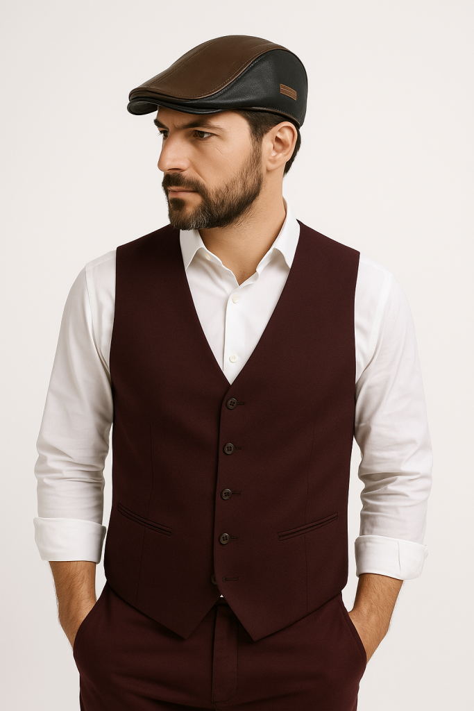 Γιλέκο Ανδρικό in fashion KING SIZE κοραλλί