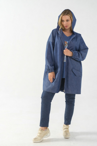 Μπουφάν/Ζακέτα σε βαμβακερό ύφασμα