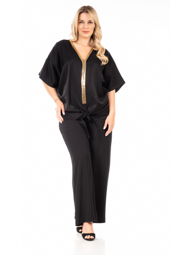 Μπλούζα Oversize σε Rayon ύφασμα