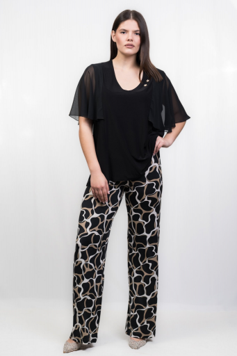 ΜΠΛΟΥΖΑ ΜΕ ΜΑΝΙΚΙΑ ΜΟΥΣΕΛΙΝΑ