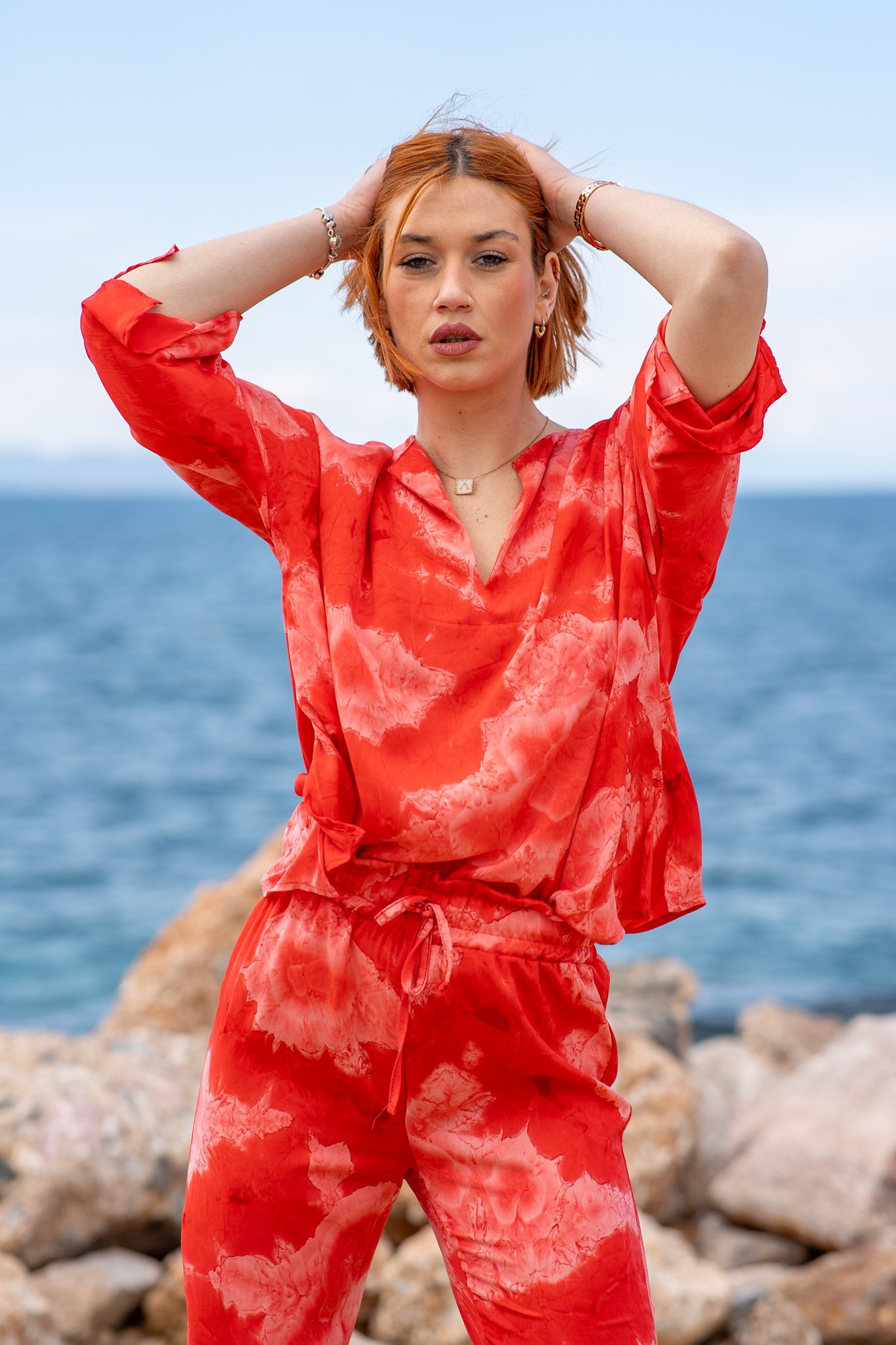 ΜΠΛΟΥΖΑ / ΠΟΥΚΑΜΙΣΟ ΜΑΧΑΙΡΙΑ VISCOSE 