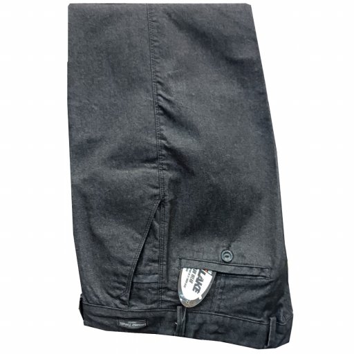 Ελαστικό Παντελόνι Chino με Πλάγιες Τσέπες Ελαστικό κλασική γραμμή ανθρακι